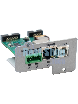 Плата расширения ШТИЛЬ: Ethernet, USB,конт 3 шт,SNMP/Modbus TCP/HTTP/SMTP/NTP/протокол Штиль, Е- mail/Trap-сообщ