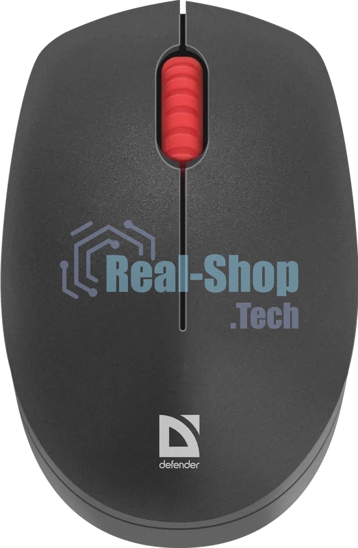 Мышь беспроводная Defender Tiana MB-055 черный, 1000 dpi, радиоканал, USB, кнопки - 3