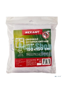 Оконная антимоскитная сетка, белый, с изолентой 1,5 х 1,5 м