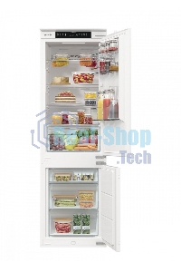 Встраиваемый холодильник Gorenje NRKI517141 белый двухкамерный 175/68 л морозилка снизу, No Frost