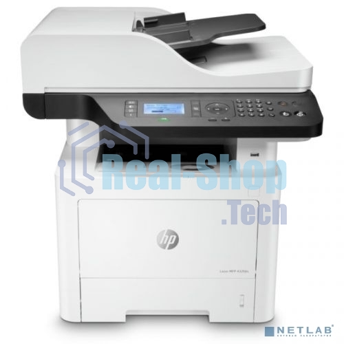 МФУ лазерное HP Laser MFP 432fdn (7UQ76A), А4, ч/б, печ. 40 стр/мин., скан. до 24 стр/мин. (ч/б) 12 стр/мин. (цвет), 1200 x 1200 dpi, Ethernet (RJ-45), USB