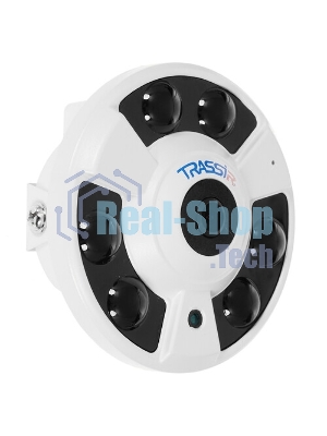 Камера видеонаблюдения IP Trassir TR-D9151IR2 1.4-1.4мм корп.:белый