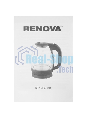 Чайник электрический Renova KT17G-08B