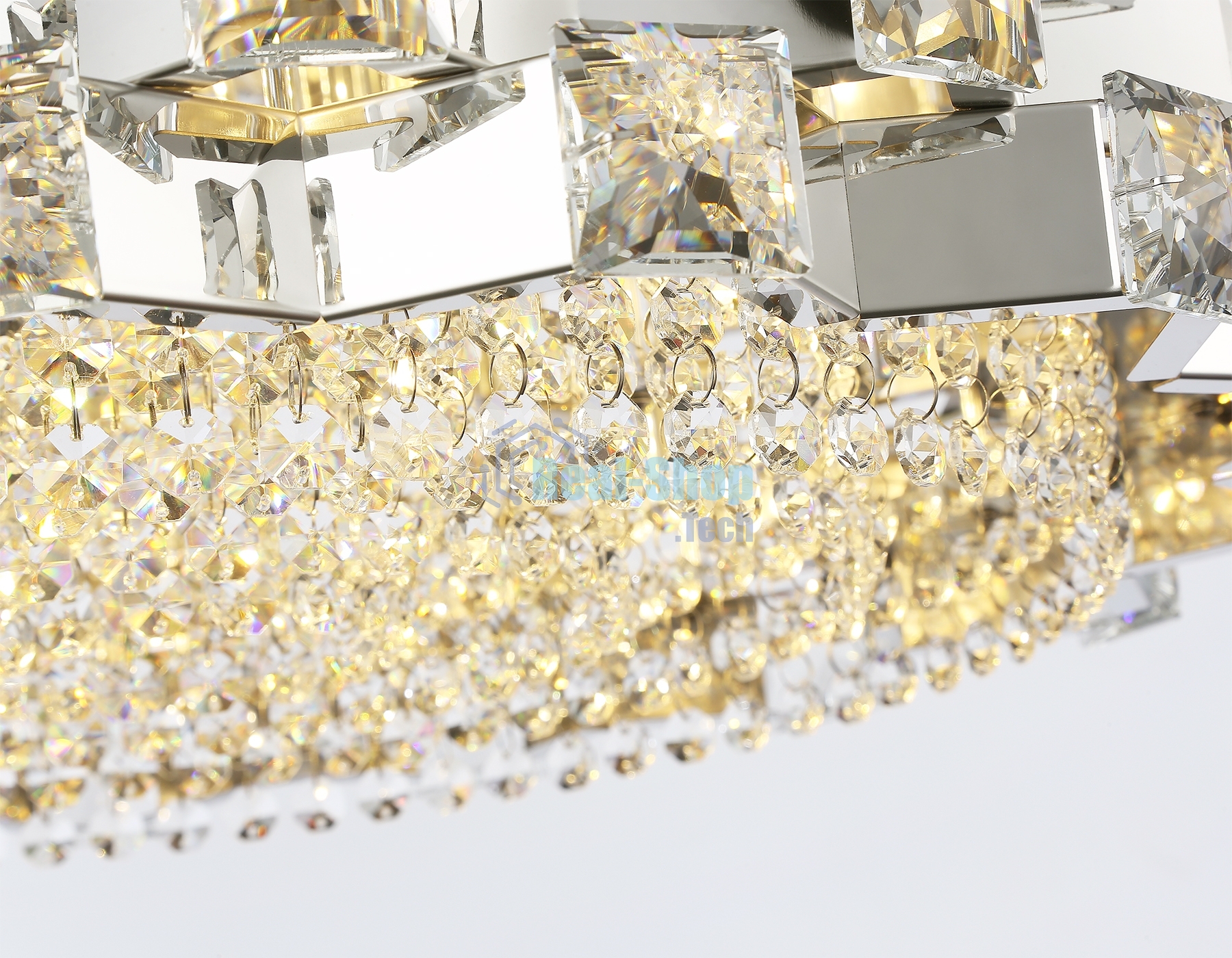 Люстра Ambrella light LH41001/12 CH/CL хром/прозрачный E14*12 max 40W D540*290