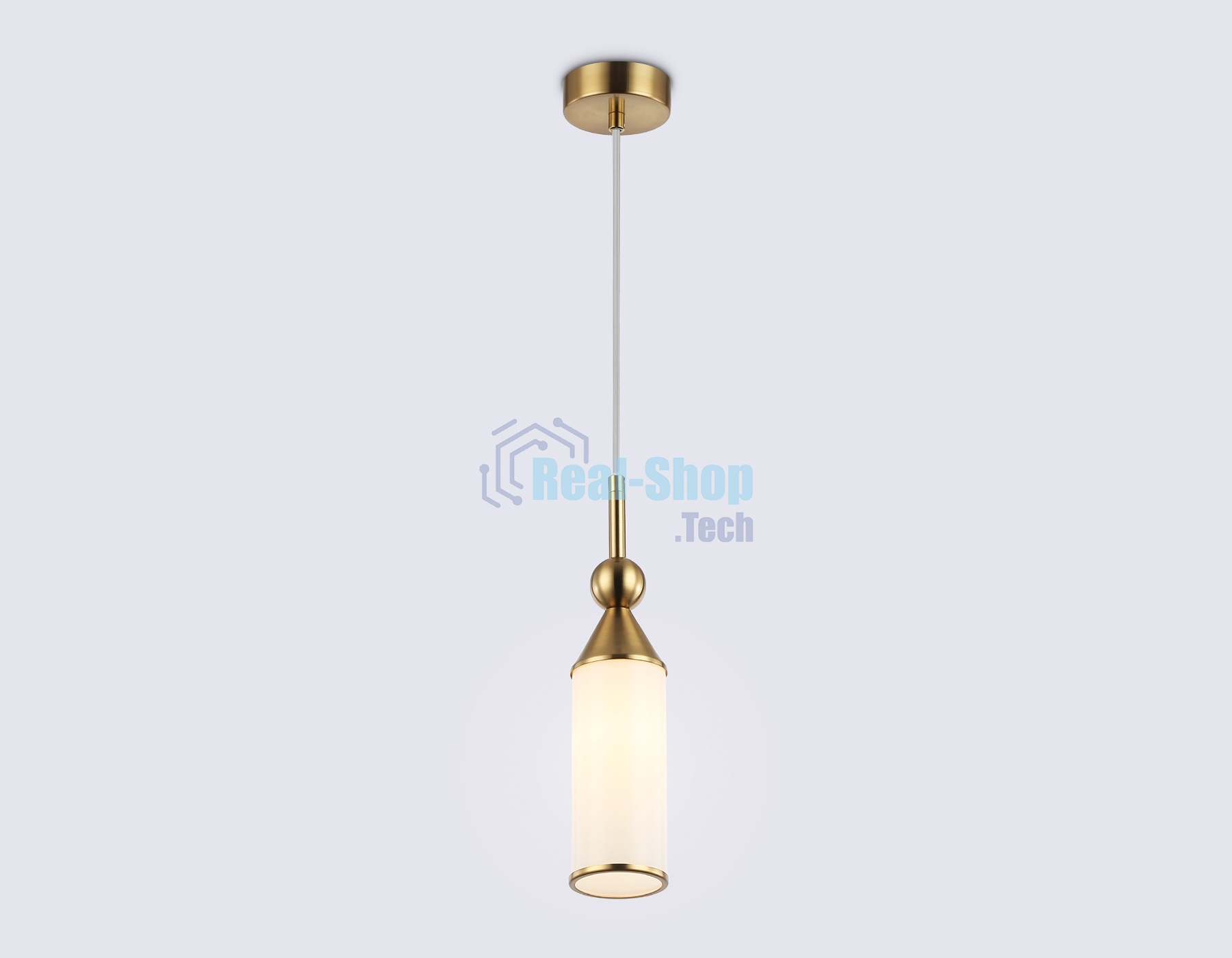 Светильник Ambrella light LH55271 BS/FR латунь/белый матовый E14 max 40W D65*1500