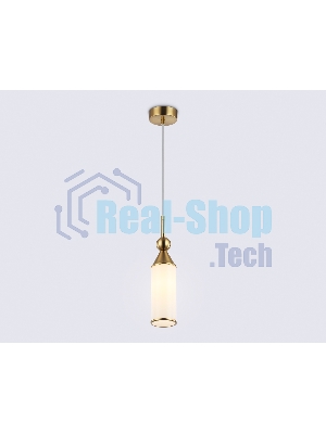 Светильник Ambrella light LH55271 BS/FR латунь/белый матовый E14 max 40W D65*1500