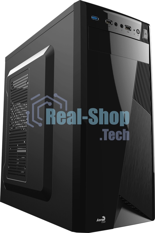 Компьютерный корпус Aerocool/Formula CS-1101 черный без БП ATX 2x120мм 1x140мм 2xUSB 2.0 1xUSB 3.0 audio