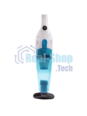 Пылесос вертикальный Endever SkyClean VC-278 белый/голубой, питание от сети, 130 Вт, уборка сухая, пылесборник 1.2 л