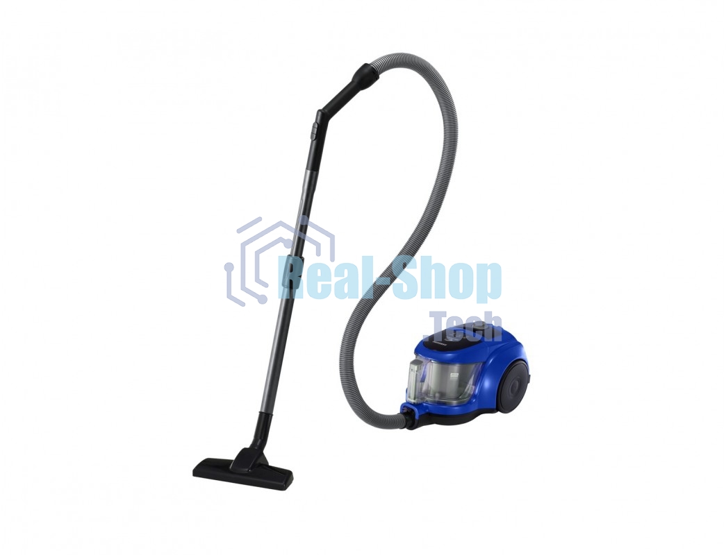 Пылесос Samsung VCC4520S36 синий/черный, 350/1600 Вт, уборка сухая, пылесборник контейнер 1.3 л