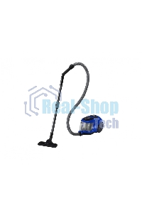 Пылесос Samsung VCC4520S36 синий/черный, 350/1600 Вт, уборка сухая, пылесборник контейнер 1.3 л