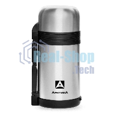 Термос Арктика, 201-1000, универсальная пробка, 1 л, с ручкой + чашка, холод/тепло 20 ч