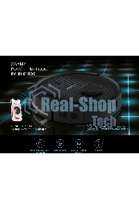 Пылесос-робот Red Solution RV-RL6100S 35Вт черный