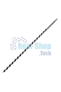 Сверло Matrix по дереву шнековое, 10x460 мм, 6-гранный хвостовик