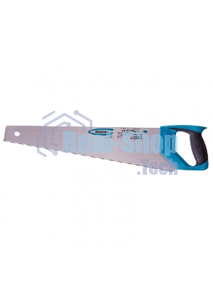 Ножовка Gross 24104 по дереву piranha 500мм 11-12 tpi зуб - 3d каленый зуб двухкомпонентная рукоять