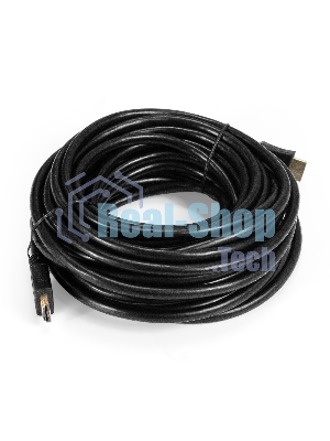 Кабель HDMI ExeGate EX-CC-HDMI2-10.0 (19M/19M, v2.0, 10м, 4K UHD, Ethernet, позолоченные контакты)