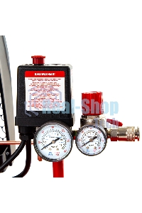 Компрессор воздушный МТХ КР2500/80 рем. привод, 2,5 кВт, 80 литров, 420 л/мин