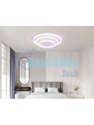 Светильник Ambrella light FA8522 WH белый 146W 3000K-6400K+RGB 560*500*150 (ПДУ РАДИО 2.4G)