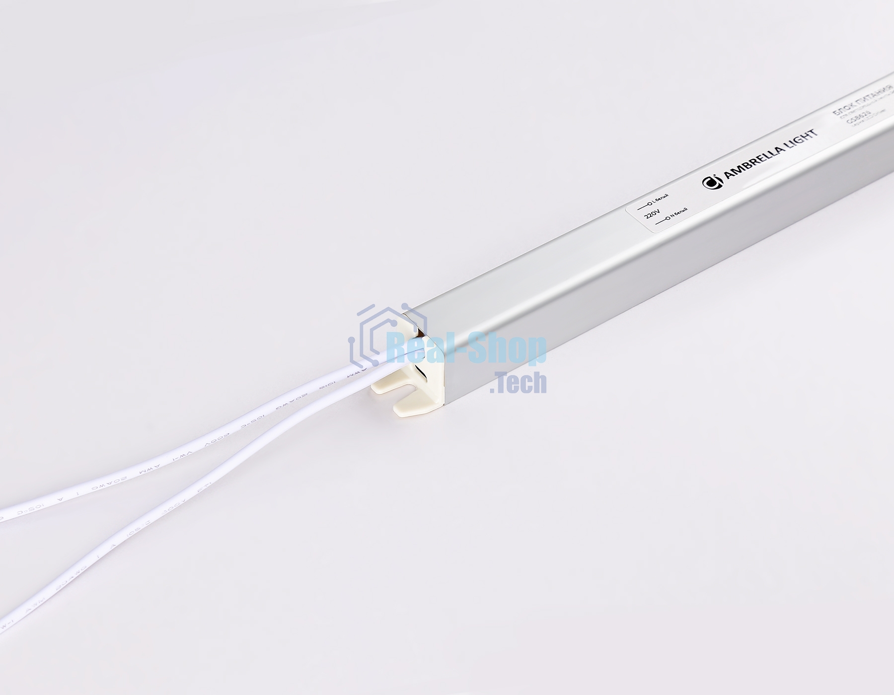 Блок питания 24V 72W 3A IP20 185-260V 312*18*18