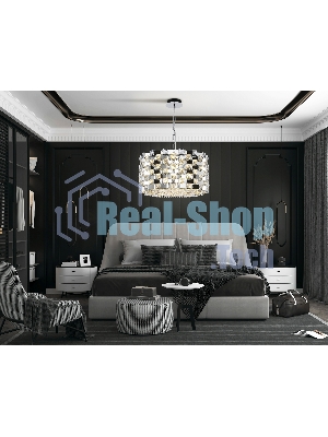 Люстра Ambrella light LH41001/12 CH/CL хром/прозрачный E14*12 max 40W D540*290