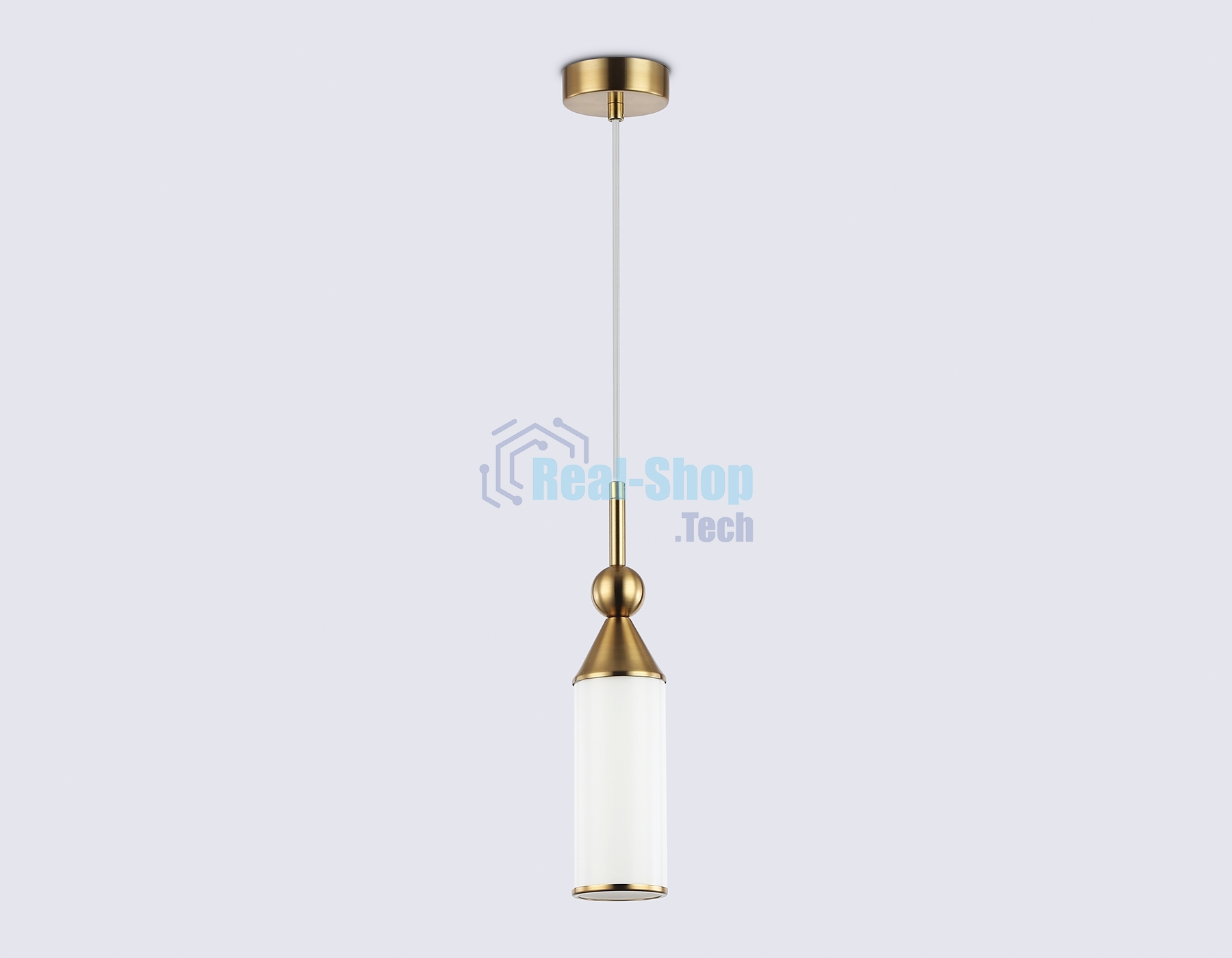 Светильник Ambrella light LH55271 BS/FR латунь/белый матовый E14 max 40W D65*1500