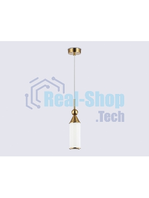 Светильник Ambrella light LH55271 BS/FR латунь/белый матовый E14 max 40W D65*1500