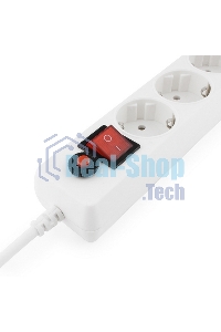 Сетевой фильтр Гарнизон ЕНLW-4 0,5 м 5 розеток белый 