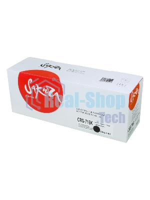 Картридж лазерный Sakura CRG716K/CB540A для HP Color LJ CM1312MFP/CP1215/CP1515/CP1518/Canon i-SENSYS LBP 5050/MF8030CN/8050CN/HP Color LJ CM1312MFP/CP1215/CP1515/CP1518б, черный, 2300 к.