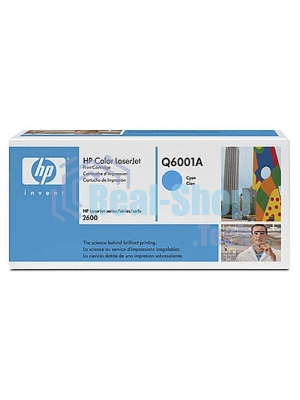 Картридж лазерный HP Q6001A голубой для Color LaserJet 2600 2000 стр.
