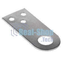 Накладка для замка 30х70 цинк ЧЕТЫРЕ СЕЗОНА