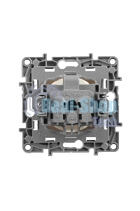 Розетка 2К винты, сл. кость ETIKA 