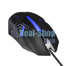 Мышь проводная ExeGate Gaming Standard Laser GML-17 черный, 1200 dpi, USB, кнопки - 3