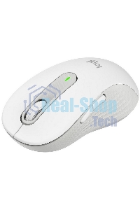 Мышь беспроводная Logitech Signature M650 L белый, 4000 dpi, радиоканал, Bluetooth, USB, кнопки - 5