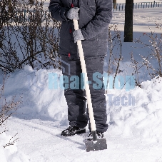 Ледоруб-скребок Сибртех 200 мм, 1 кг, деревянный черенок