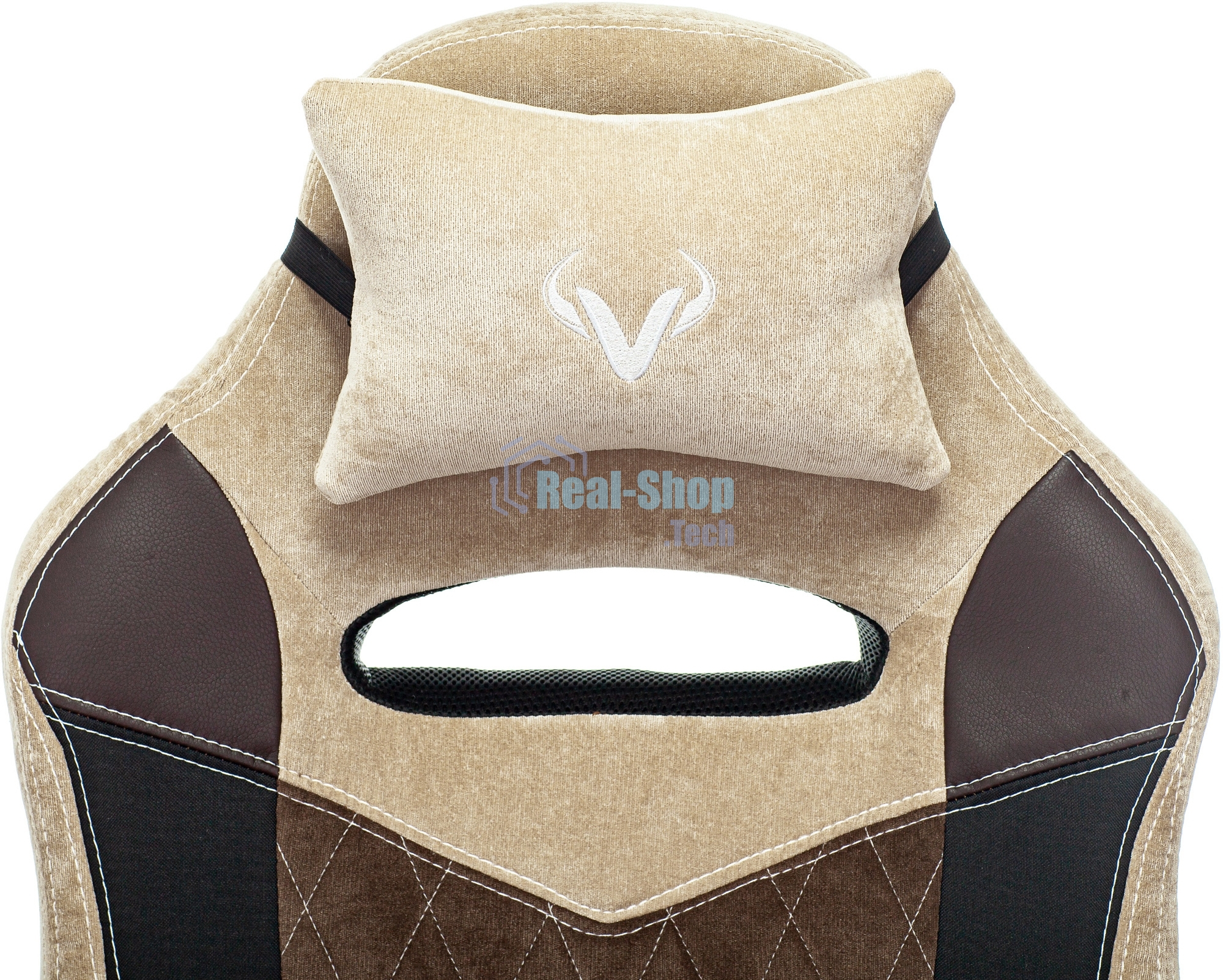 Кресло игровое Бюрократ VIKING 6 KNIGHT BR FABRIC коричневый, крестовина металл/пластик