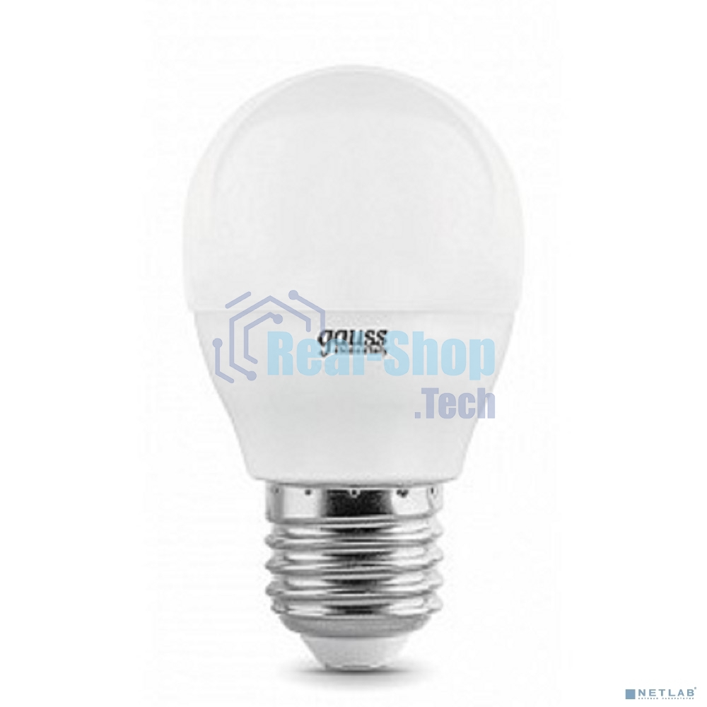 Лампа светодиодная Gauss Elementary Шар 12Вт 880лм E27 3000К