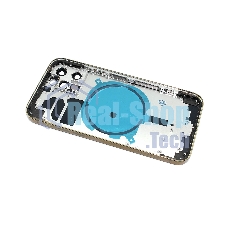 Задняя крышка (корпус) в сборе с рамкой для Apple iPhone 12 Pro золотой