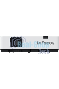 Проектор INFOCUS IN1034 3LCD, 4800 lm, XGA (1024x768), 50000:1, 1.481.78:1,3.5мм in,Composite video,Component,VGA IN х2, HDMI IN, Audio in(RCAх2), USB-A, USB B х2, VGA out, Audio 3.5мм out, лампа 20000ч.(ECO mode), RJ45,RS232, 1x16W, 31дБ, 3,3 кг