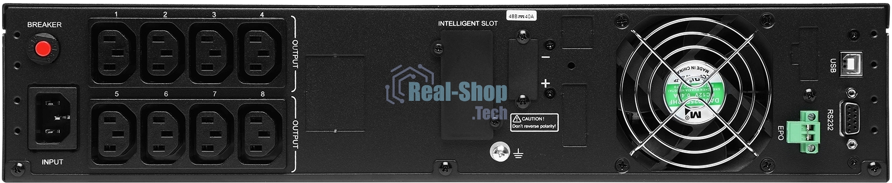 Источник бесперебойного питания Ippon Pacific 2000 1800Вт 2000ВА черный