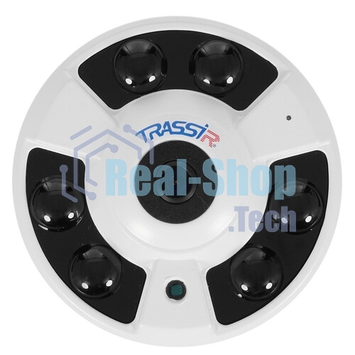 Камера видеонаблюдения IP Trassir TR-D9151IR2 1.4-1.4мм корп.:белый