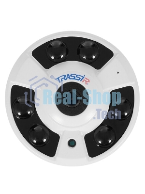 Камера видеонаблюдения IP Trassir TR-D9151IR2 1.4-1.4мм корп.:белый