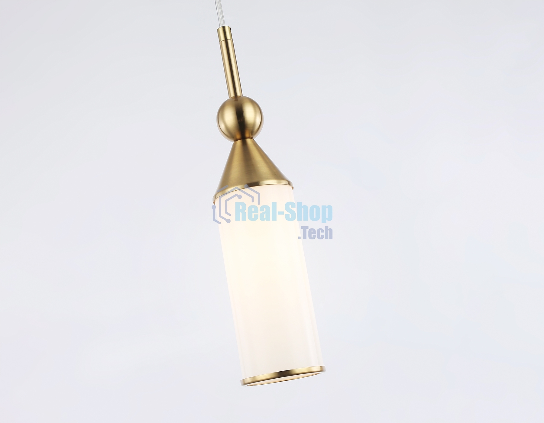 Светильник Ambrella light LH55271 BS/FR латунь/белый матовый E14 max 40W D65*1500