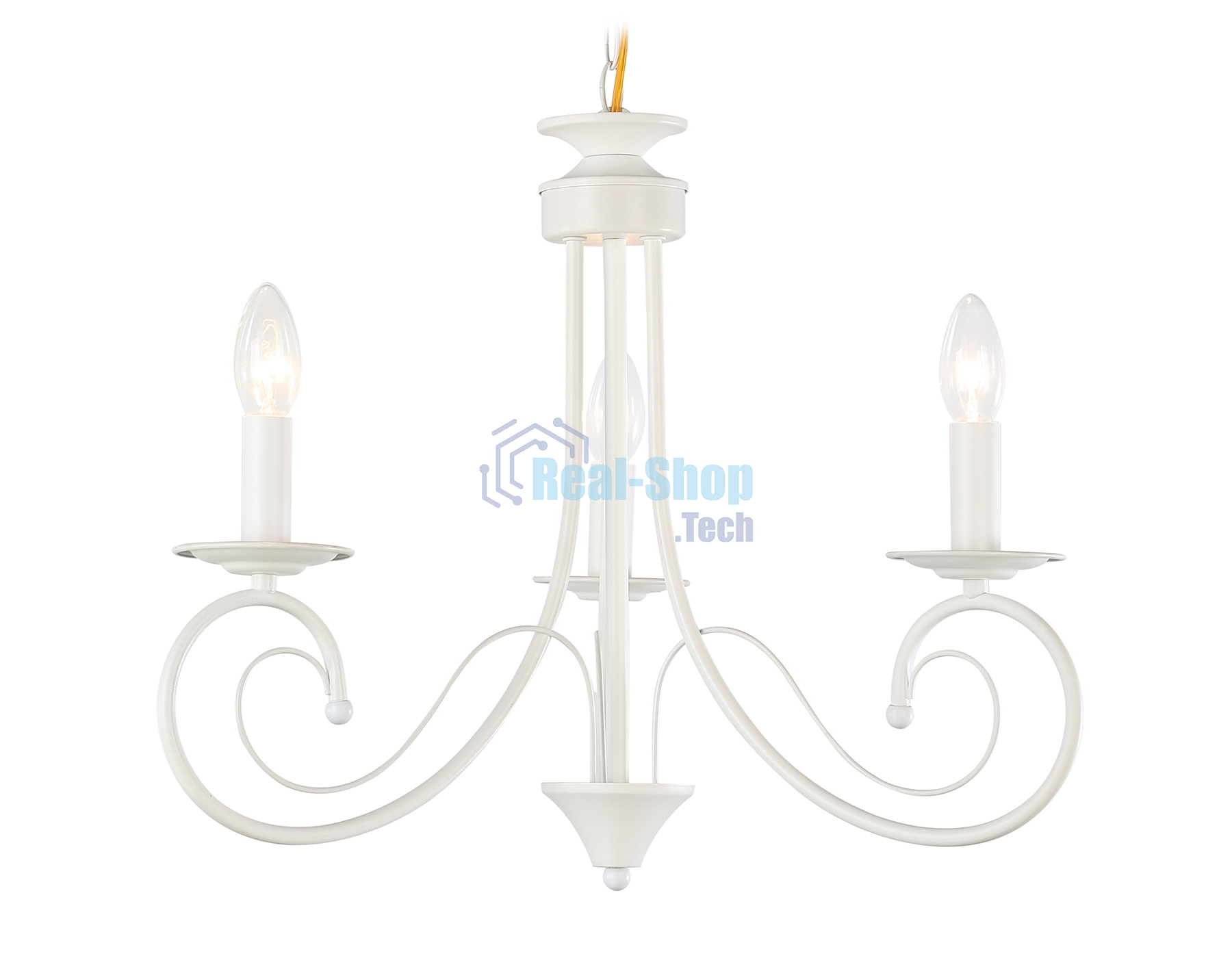 Светильник Ambrella light TR9605/3 WH белый E14/3 max 40W D560*650