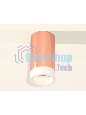 Светильник Ambrella Light XS6326021 PPG/FR золото розовое полированное/белый матовый MR16 GU5.3 (C6326, N6248)