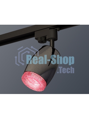 Светильник Ambrella light XT1123006 DCH/SBK/PI черный хром/черный песок/розовый MR16 GU5.3 (A2521, C1123, N7193)