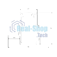 Slim Magnetic Шинопровод встраиваемый под ГКЛ 9,5мм (белый) (3м) 85210/00