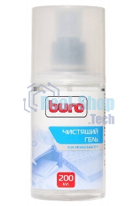 Чистящий набор (салфетки + гель) Buro BU-Gsurface (салфетка и гель) для поверхностей 200мл