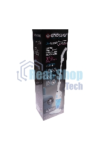 Пылесос вертикальный Endever SkyClean VC-278 белый/голубой, питание от сети, 130 Вт, уборка сухая, пылесборник 1.2 л