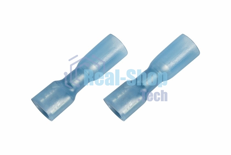 Клемма плоская Rexant полностью изолированная термоусаживаемая гнездо 6.6 мм 1.5-2.5 мм² (РПи-м-т 2.5-(6.3) синий