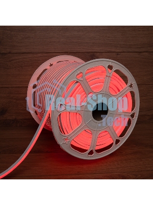 Гибкий неон Neon-night LED SMD 8х16 мм, двухсторонний, красный, 120 LED/м, бухта 100 м