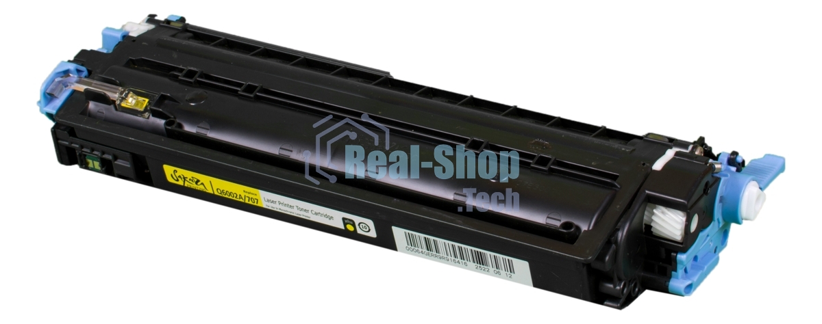 Картридж лазерный Sakura Q6002A/707Y для LaserJet 1600/2600n/2605/2605dn/2605dtn/CM1015MFP/CM1017MFP, Canon LBP5000, желтый, 2000 к.